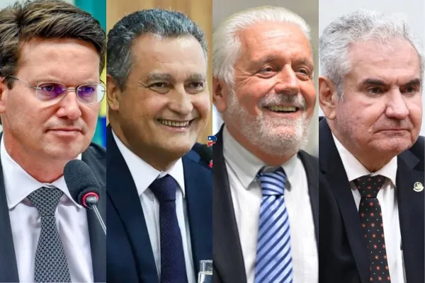 Quaest: Rui Costa e Jaques Wagner lideram a disputa para o Senado da Bahia