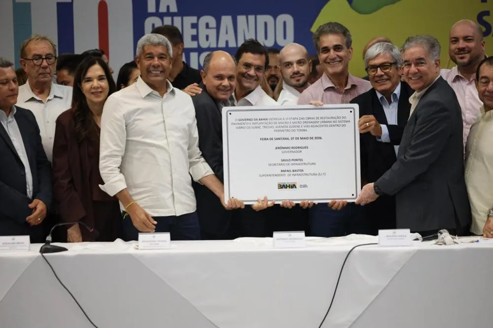 Governo do Estado entrega primeira etapa de obras no Centro Industrial de Subaé e anuncia novos investimentos em Feira de Santana
