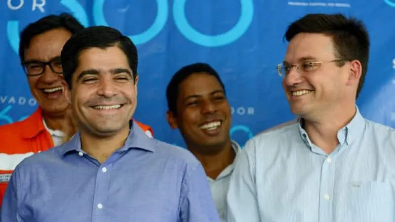 Bastidores: Aliados apontam insatisfação de ACM Neto com companheiro de chapa ausente em agenda