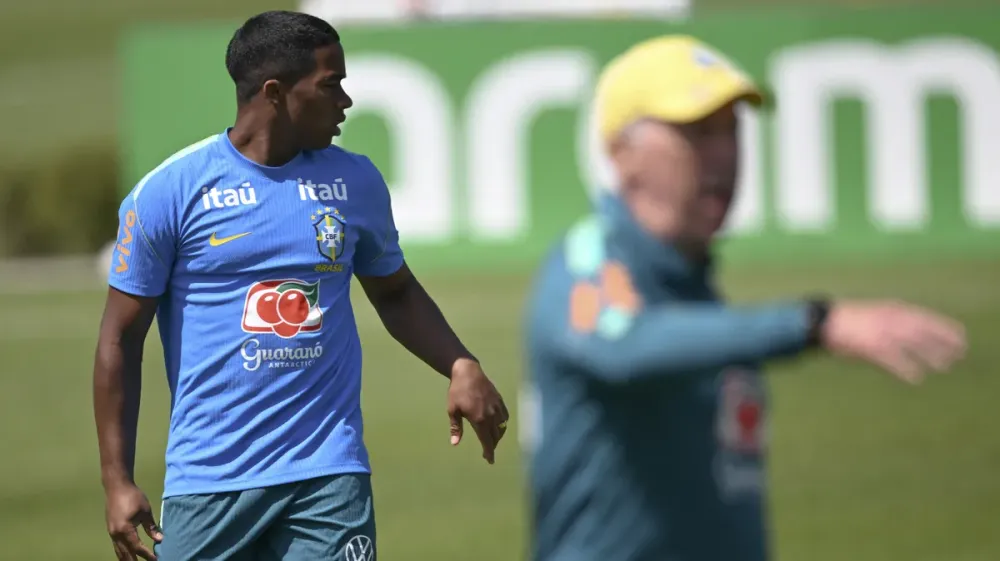 “Endrick é muito paciente”, afirma Ancelotti antes de Brasil x Haiti