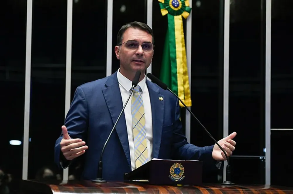 Senador Flávio Bolsonaro (PL-RJ) - Foto: Jefferson Rudy | Agência Senado