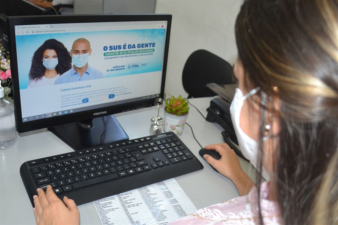 Para que Feira não perca recursos, população deve atualizar cadastro do SUS até dia 30