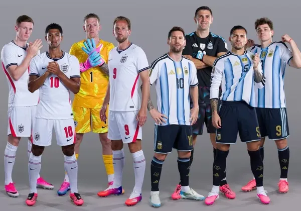 Inglaterra x Argentina: onde assistir, horário e escalações da semifinal da Copa