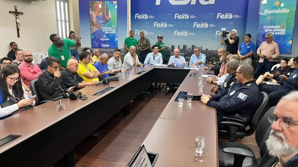 Prefeitura apresenta pacote de ações para fortalecer a segurança pública e anuncia nova fase de modernização da Guarda Municipal em Feira de Santana