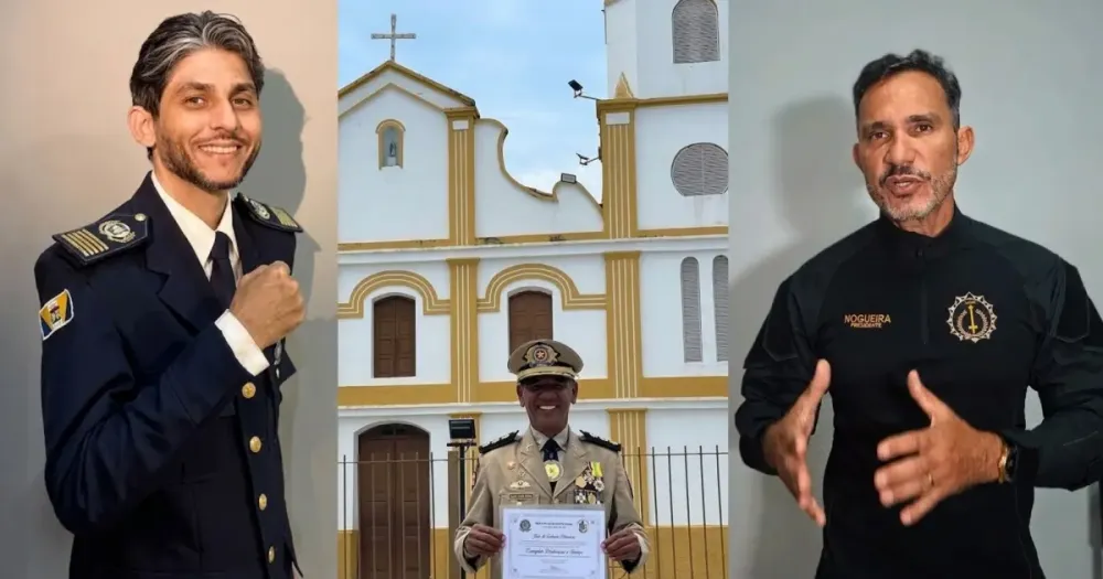 Fotos: Redes Sociais / @valter_saraujo / @gcm_nogueira / @cmdt.andrade