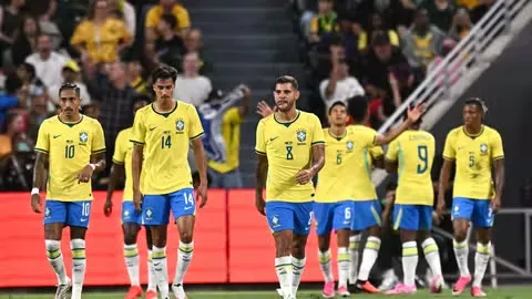 Rayan faz no fim, e Brasil arranca empate com Austrália no primeiro jogo pós-Copa