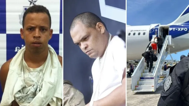 Léo Gringo, Fofão e outros: Quem são os cinco chefes de facções transferidos da Bahia para presídios de segurança máxima