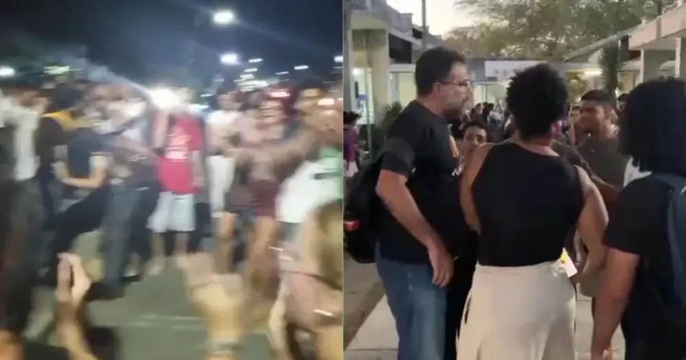 VÍDEO: Confusão entre estudantes e integrantes do Missão é registrada na Uefs