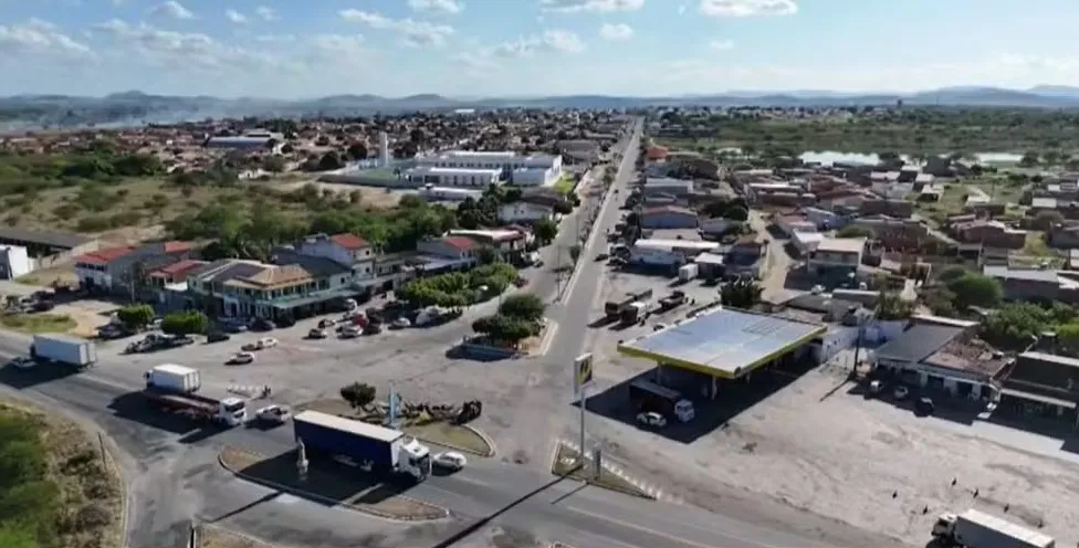 Prisão da agente da PRF aconteceu em um hotel da cidade de Filadélfia, no norte da Bahia. — Foto: Reprodução/TV São Francisco