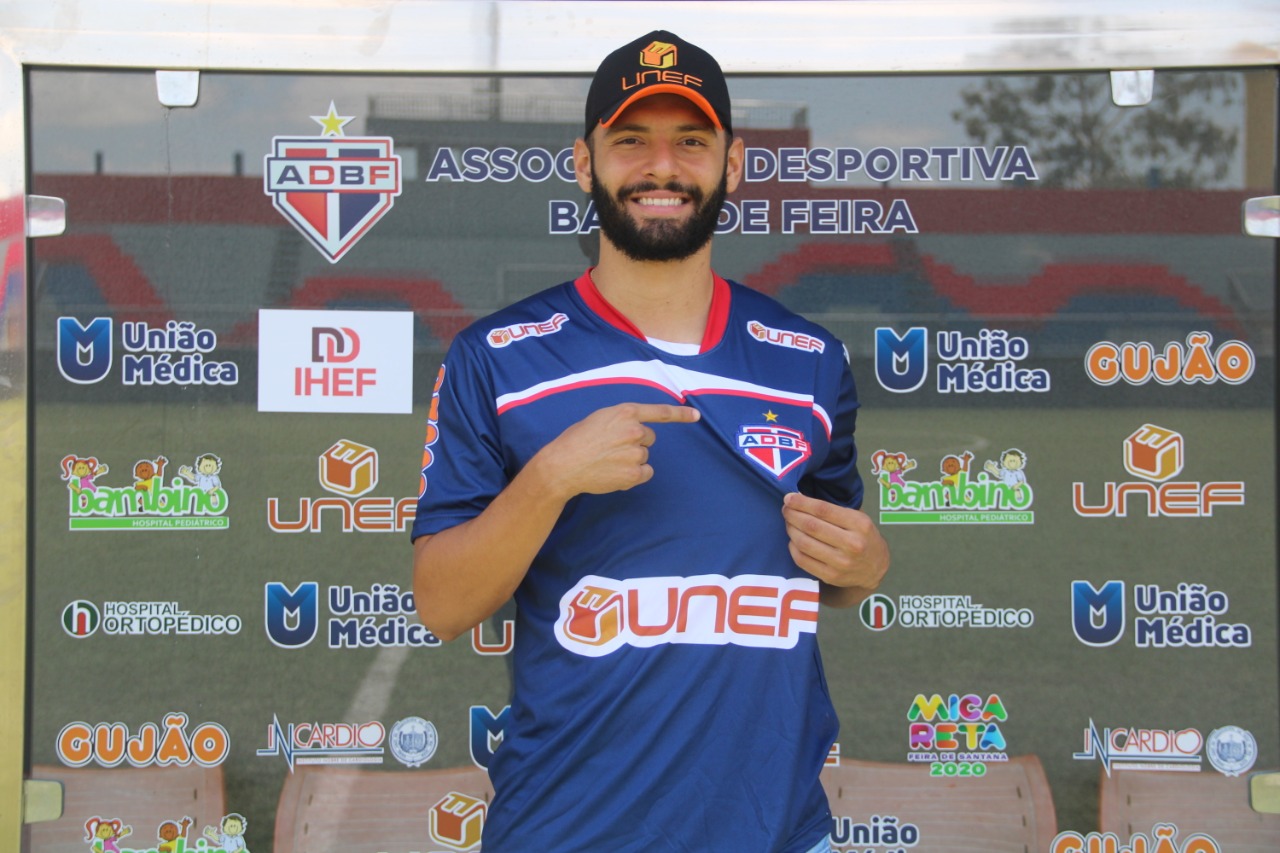 Reforço: zagueiro Eduardo é o novo contratado do Bahia de Feira