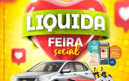 Liquida Feira Social 2020: sorteio será realizado nesta quinta (22), no Boulevard