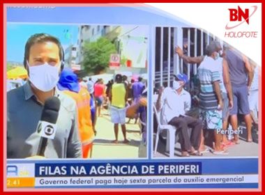 Ao vivo na TV Bahia, entrevistado se atrapalha e manda 'boa tarde' para Record