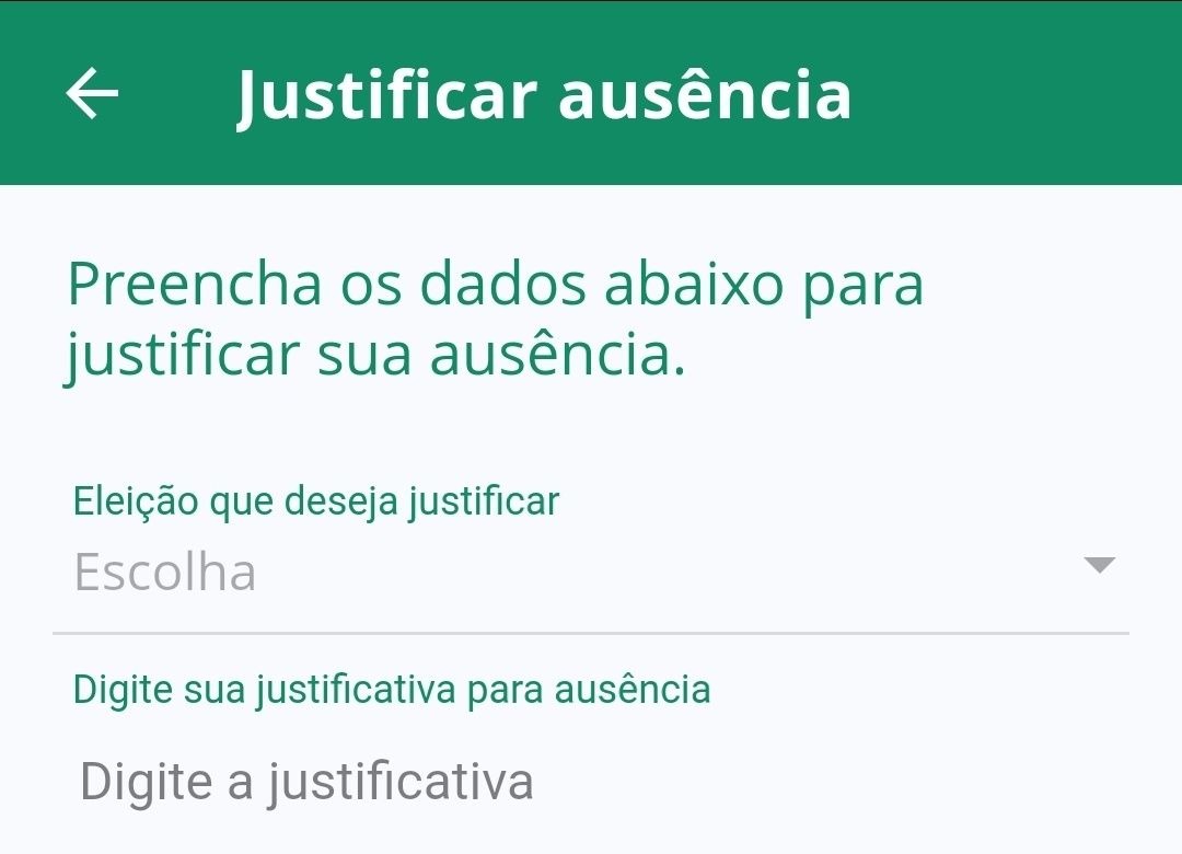 Eleitor poderá justificar ausência por aplicativo de celular