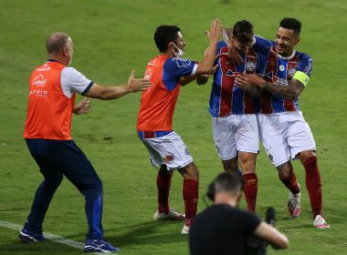 Bahia vira sobre o Coritiba, quebra TABU e emplaca o 4º triunfo seguido