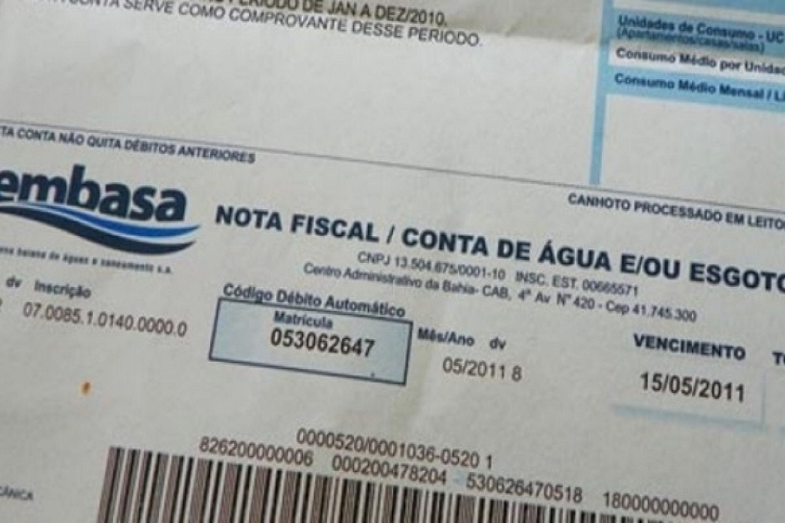 Embasa oferece condições facilitadas para quitação de débitos