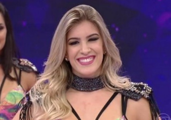 Lore Improta comemora volta ao “Domingão do Faustão”