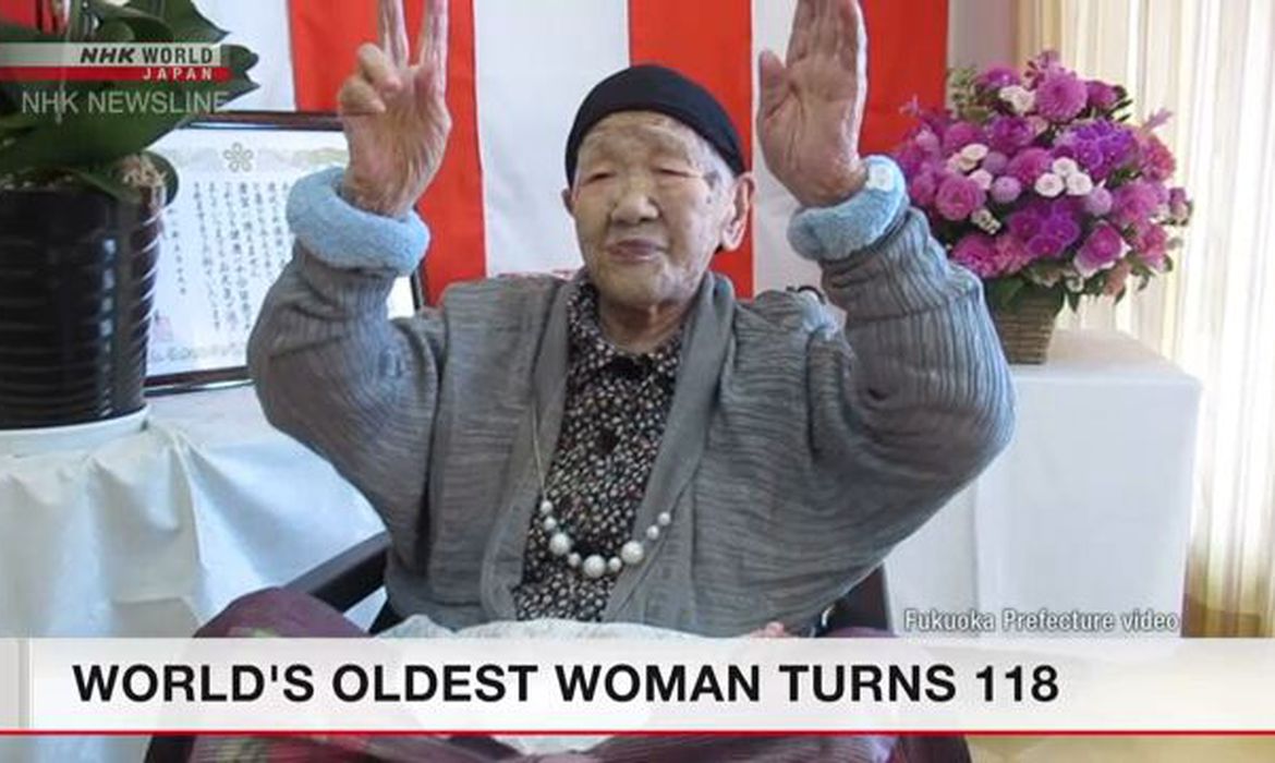 Mulher mais idosa do mundo faz aniversário de 118 anos