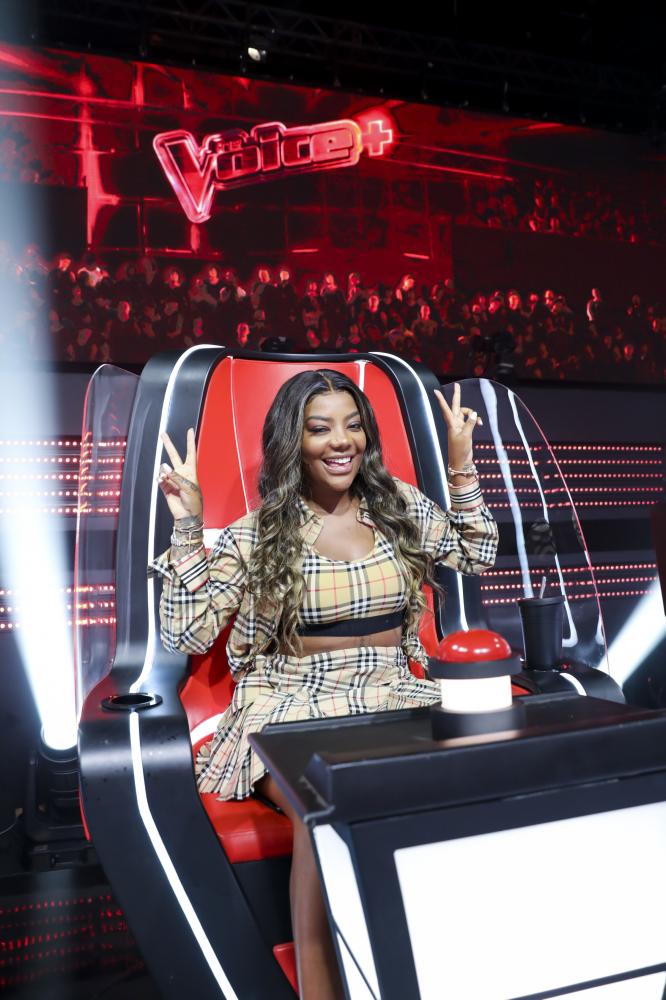  Ludmilla estreia no ‘The Voice+’