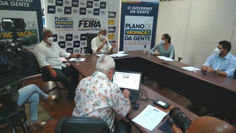 Feira divulga Plano de Imunização contra Covid-19
