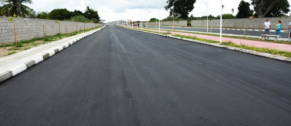 Concluída pavimentação da extensão da Fraga Maia