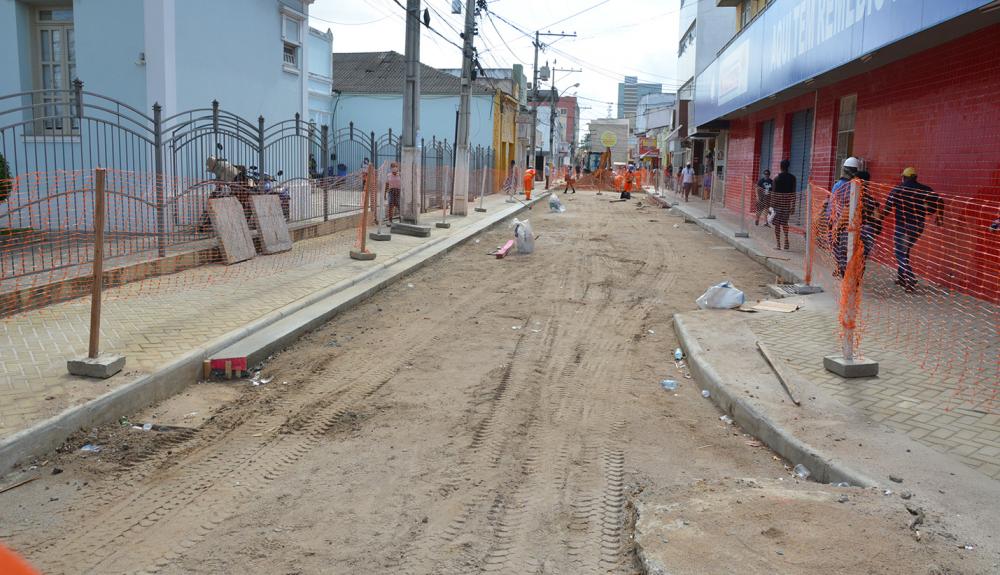Diversas vias do Centro de Feira de Santana estão sendo transformadas em modernas ruas compartilhadas