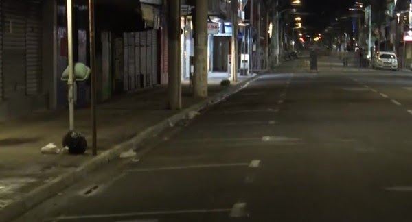 Governador decreta toque de recolher no estado