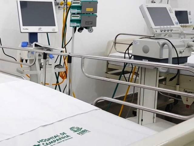 Hospital de Campanha de Feira de Santana continua com ocupação máxima nos leitos de UTI