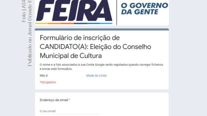 Abertas as inscrições para o processo eleitoral do Conselho de Cultura