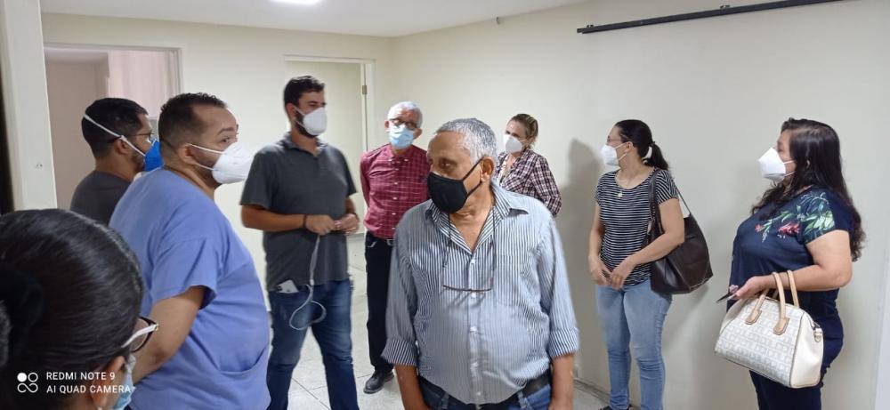 Cachoeira: Hospital da Santa Casa recebe comitiva do Núcleo Regional de Saúde; confira