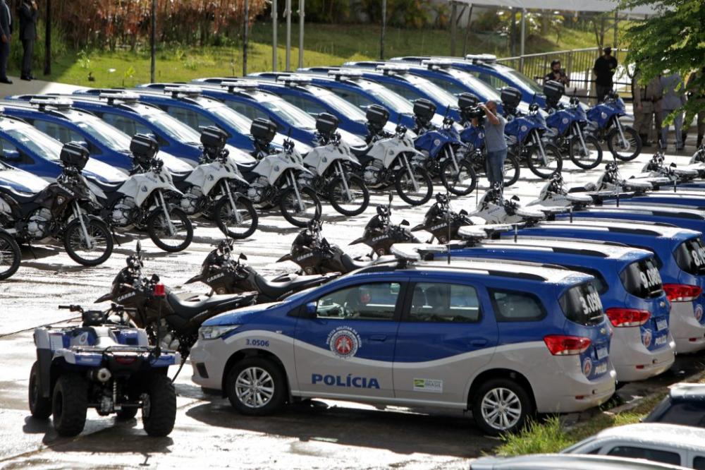 Governo do Estado entrega mais 165 novas viaturas à Polícia Militar