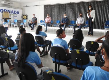 Escolas de Mata de São João retomam atividades presenciais