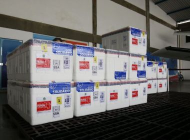 Bahia recebe mais 281.400 doses das vacinas contra Covid-19