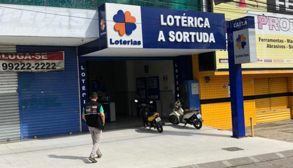 Casa lotérica descumpre decreto municipal e é fechada pelo Procon