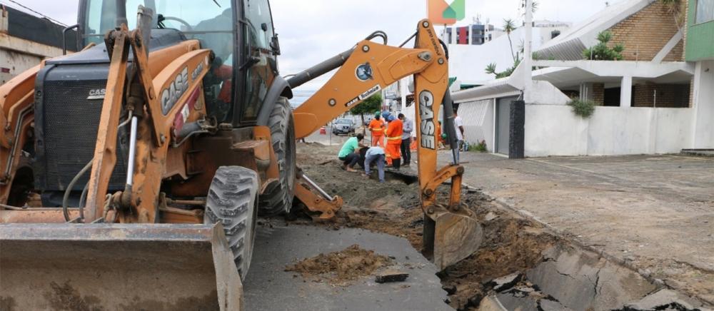 Prefeitura repara danos causados pela chuva