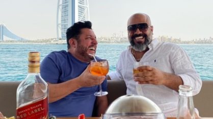 Sertanejo Bruno gera polêmica ao postar foto com foragido da Justiça em Dubai