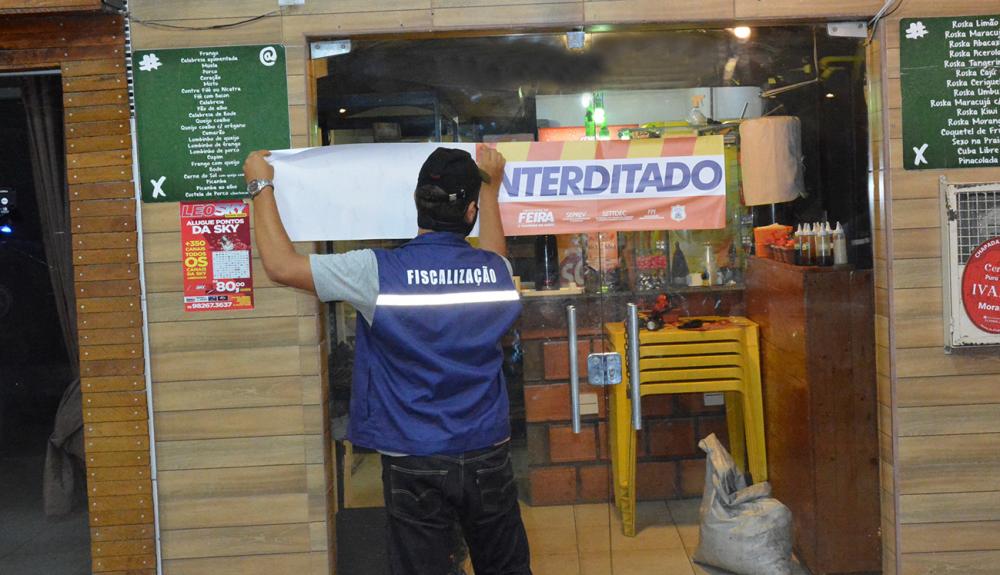 Toque de recolher e lockdown segue até amanhã (26), em Feira