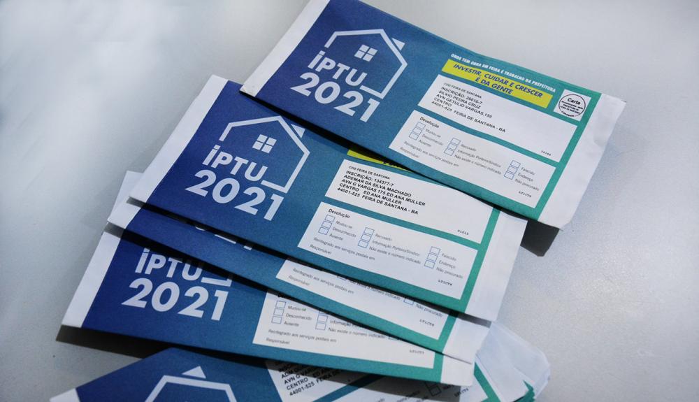 IPTU em cota única e com desconto até amanhã (28), em Feira