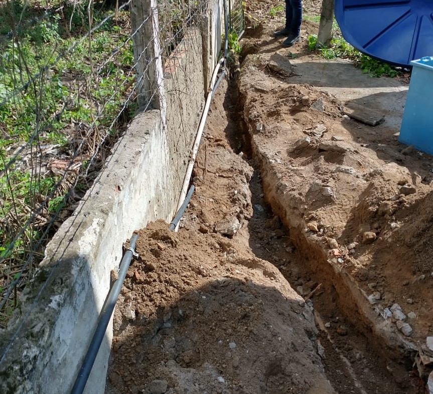 Embasa localiza ligação clandestina em indústria de Feira de Santana