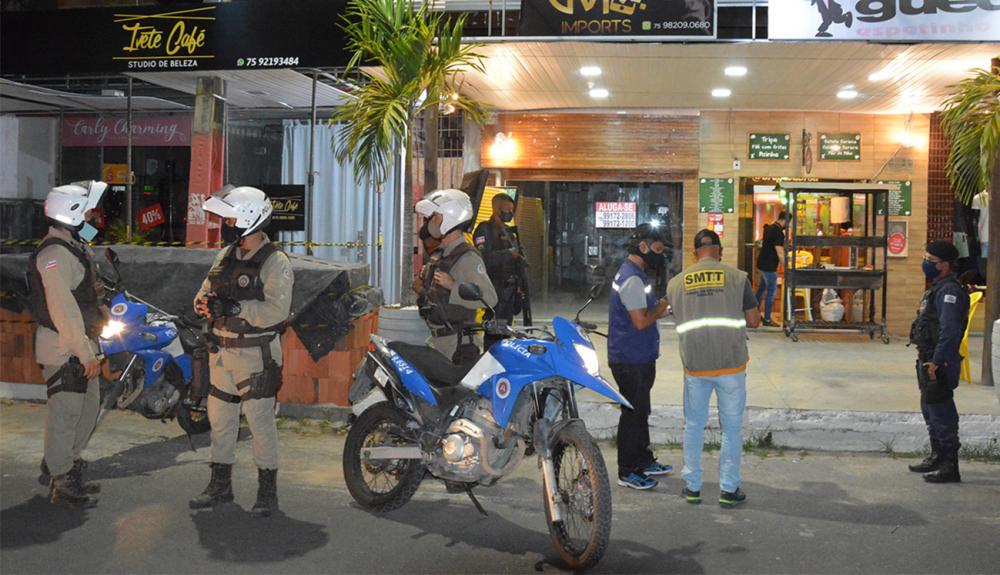 Toque de Recolher é alterado para às 22h em Feira de Santana