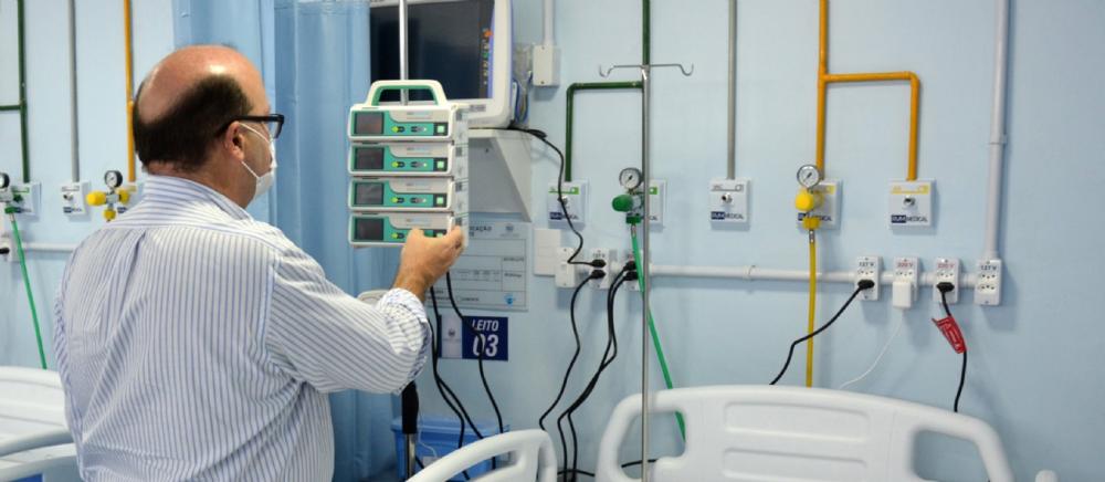 Novos leitos de UTI Covid serão entregues amanhã (13) no HDPA