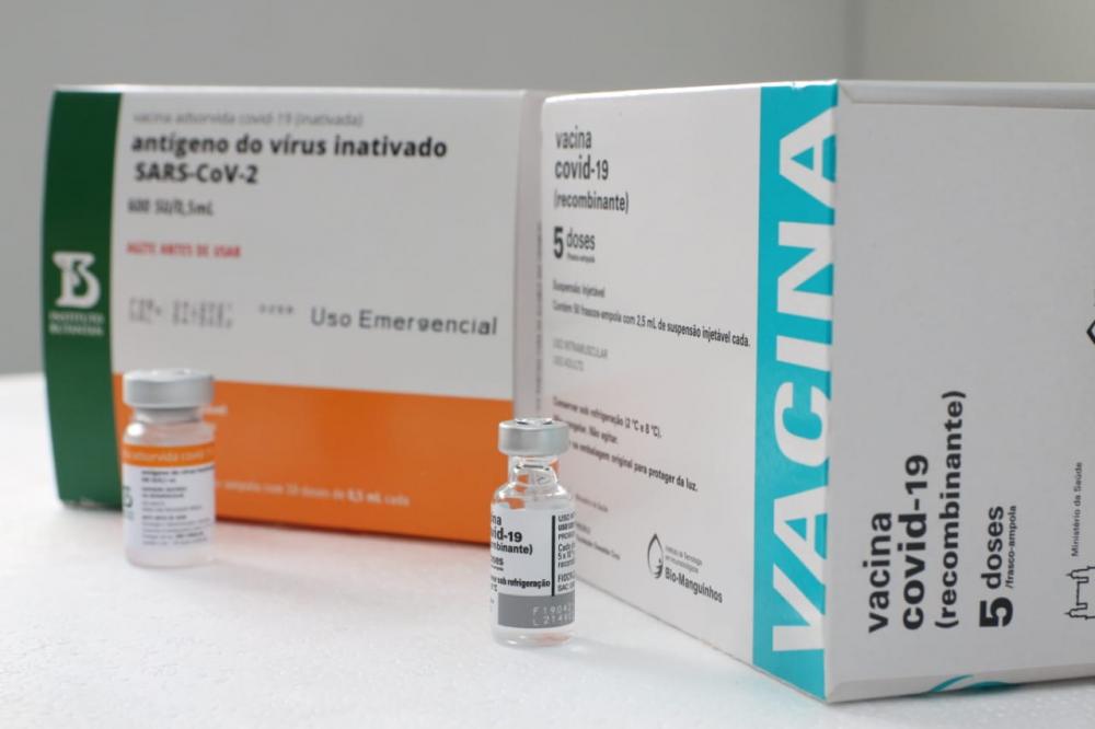 Nova remessa com 629.350 doses de vacinas contra a Covid-19 chega à Bahia