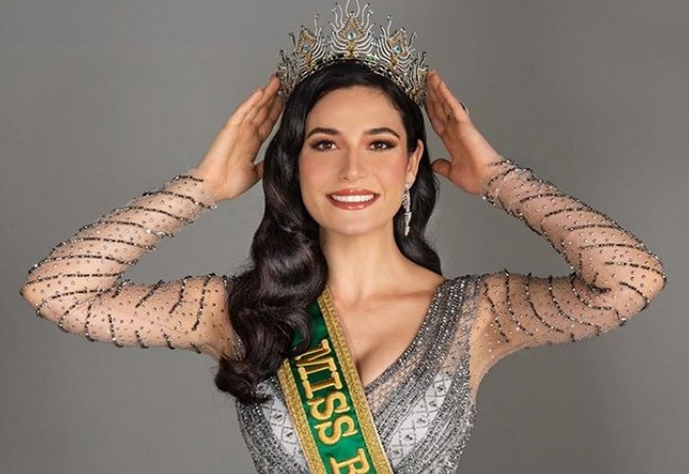 Brasileira Julia Gama fica em 2º lugar no Miss Universo