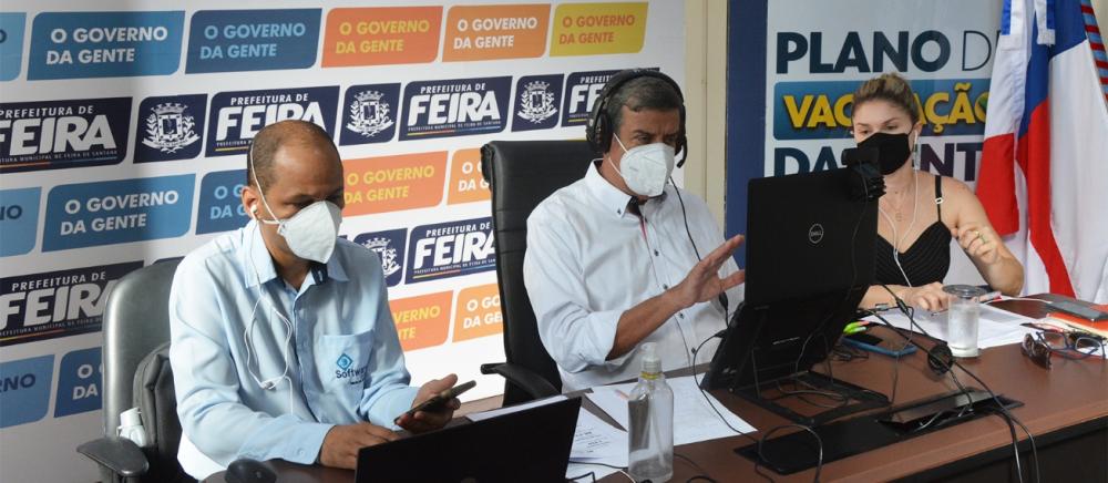 Colbert Filho alerta que todos os leitos Covid estão ocupados, em Feira