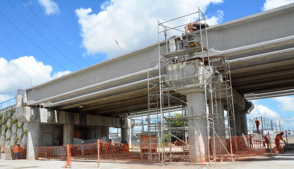 Duplicação dos viadutos Wilson Falcão e Francisco Pinto chegam à 70% de conclusão