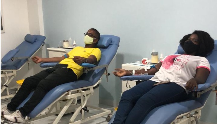 Jovens cristãos feirenses iniciam campanha de estimulo à doação de sangue e outras ações solidárias na Pandemia