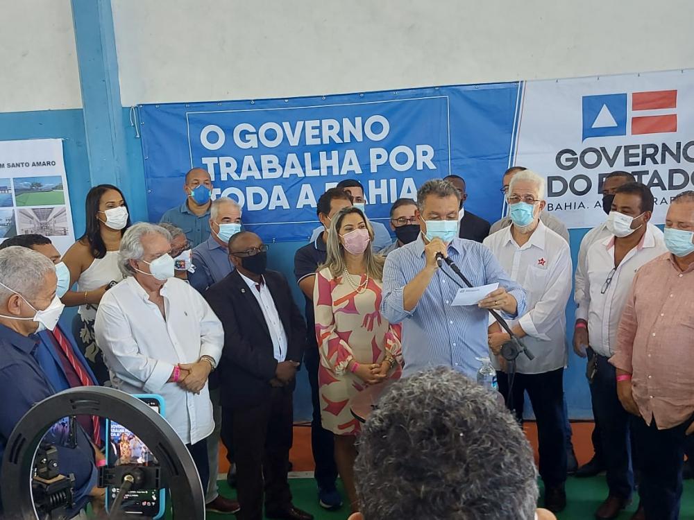 Rui inaugura ampliação do Sistema de Abastecimento de Água de Santo Amaro