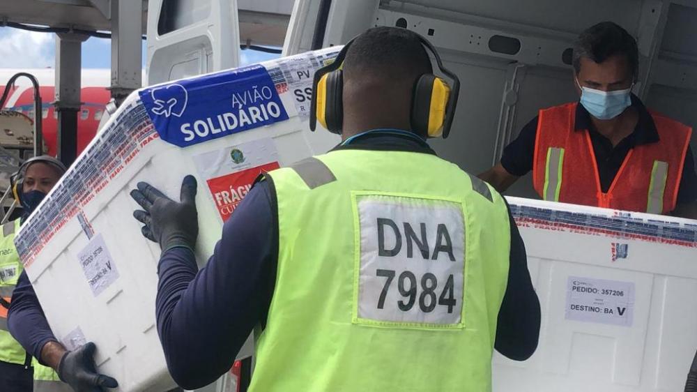 Bahia recebe primeiras doses da vacina Janssen