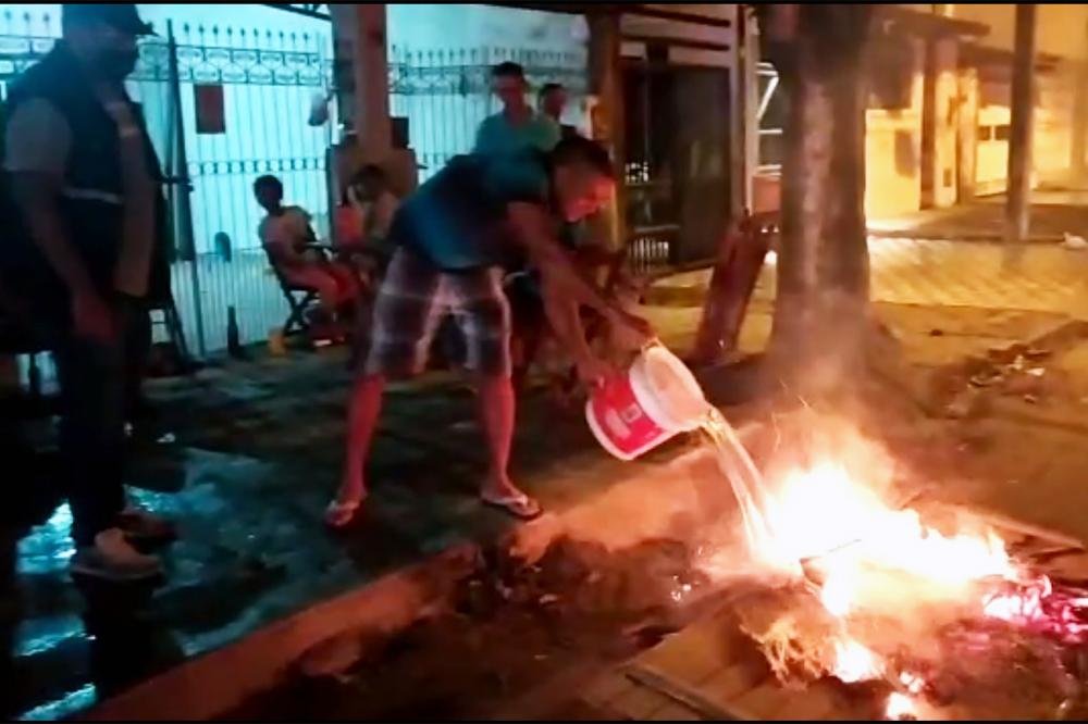 Fiscalização resulta em 256 fogueiras apagadas e 11 barracas de fogos fechadas