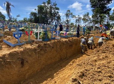 Covid-19: Em seis meses de 2021, Bahia supera em 34,9% nº de óbitos de todo o ano passado