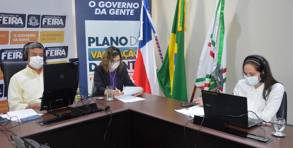 Em Feira, reduções de casos e mortes por Covid revelam eficácia da vacina